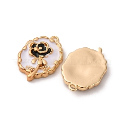 Латунь эмаль подвески&nbsp;KK-Z112-18G-02