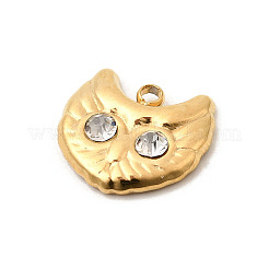 Подвески из нержавеющей стали 304 со стразами&nbsp;STAS-P431-07G