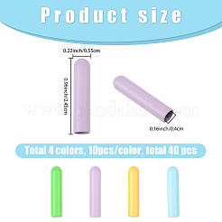 40 шт. двухцветный литой наконечник шнура&nbsp;FIND-GF0008-47A