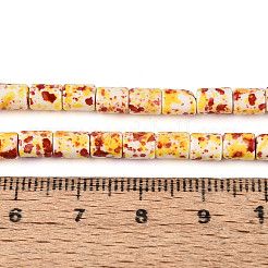 Синтетических нитей бирюзовые бусы&nbsp;TURQ-T005-01A-05