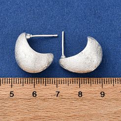 Латунные серьги-гвоздики в виде капель&nbsp;EJEW-A143-13S