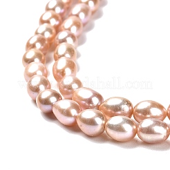 Нити из натурального культивированного пресноводного жемчуга&nbsp;PEAR-E016-194B