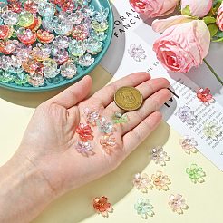 Непрозрачные акриловые колпачки шарик&nbsp;MACR-CJC0006-11