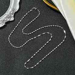 2 мм стойка покрытие латунь сингапур цепи ожерелья для женщин мужчин&nbsp;MAK-L044-27P