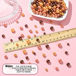 50 г бусины из АБС-пластика имитация жемчуга&nbsp;KY-YW0002-01D