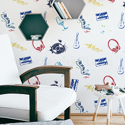 Самоклеящийся трафарет для шелкографии&nbsp;DIY-WH0338-280