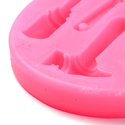 DIY инструменты шаблоны пищевые силиконовые Молды для помадки&nbsp;DIY-F072-28