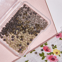 400 шт. 4-х цветные литые кнопки&nbsp;BUTT-GF0004-14