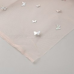 Сетчатая ткань из полиэстера с рисунком «бабочка»&nbsp;DIY-WH20002-210