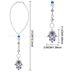 Рука хамсы/рука мириам с подвеской от сглаза&nbsp;HJEW-PH01831