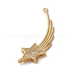 Латунные микро проложить кубического циркония подвески&nbsp;KK-F865-13G