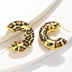 Латунь серьги&nbsp;EJEW-Q015-12B-G