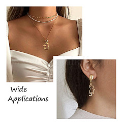 24 шт. 12 подвески из цинкового сплава с открытой спиной в виде котенка&nbsp;FIND-CW0001-05