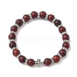 Комплекты браслетов из круглых бусин&nbsp;BJEW-JB12355-03