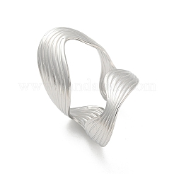 Кольцо-манжета из нержавеющей стали 304 для женщин&nbsp;RJEW-M025-03P