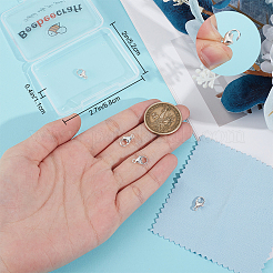 5 шт. 925 серебряные застежки-когти-омары&nbsp;STER-BBC0007-83