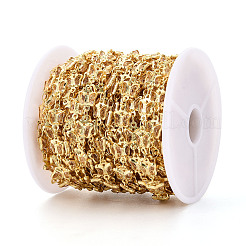 Латунные стеклянные цепочки-подвески в виде бабочек&nbsp;CHC-T018-11B-G