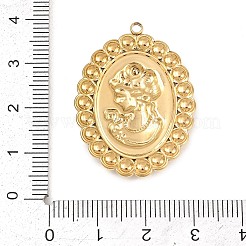 Подвески из нержавеющей стали 304 с эмалированным покрытием и имитацией жемчуга из АБС-пластика&nbsp;STAS-Z185-02G