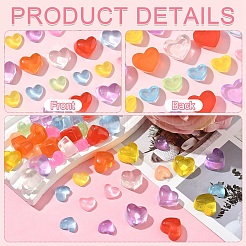 Кабошоны из прозрачной смолы&nbsp;CRES-YW0002-38