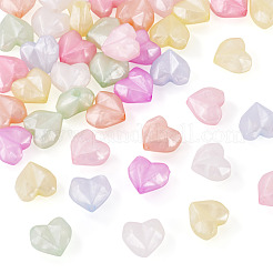 Светящиеся прозрачные акриловые бусины&nbsp;LACR-TA0001-07B