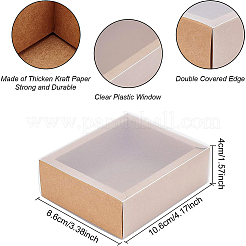 Шкатулки из крафт-бумаги&nbsp;LS-CON-WH0068-65E