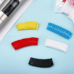 50 пара одноразовых чехлов для микрофона из нетканого материала 5 цветов&nbsp;AJEW-CN0004-87C