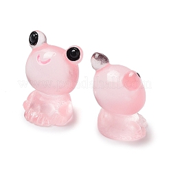 Светящееся украшение в виде лягушки из смолы&nbsp;CRES-M020-07B