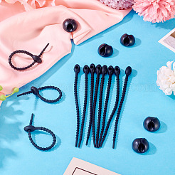 20 шт. пластиковый ПВХ-органайзер для кабеля&nbsp;AJEW-TA0002-51A