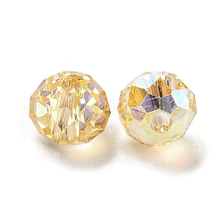 Прозрачный Electroplate стеклянные бусины&nbsp;GLAA-L046-02I