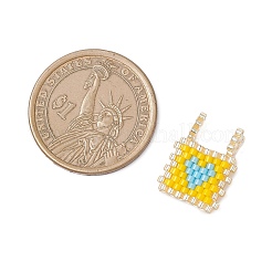 Стеклянные подвески из бисера&nbsp;PALLOY-MZ01013-01