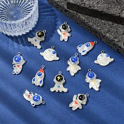 6шт 6 стиля подвески из смолы&nbsp;RESI-YW0005-67