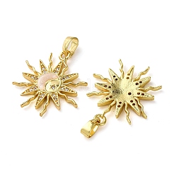 Латунные микро проложить кубического циркония подвески&nbsp;KK-F911-11G