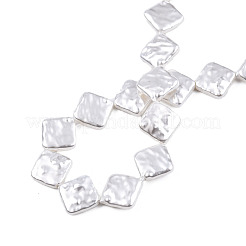 Абс пластик имитация жемчуга бусины пряди&nbsp;KY-N015-03-B01