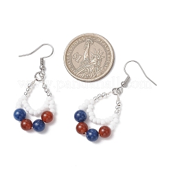 Серьги-капли из нержавеющей стали 304&nbsp;EJEW-MZ00462-02