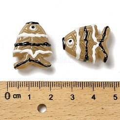 Выпечка окрашенные стеклянные бусины&nbsp;LAMP-I032-01E