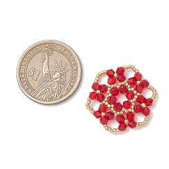 Стеклянные подвески из бисера&nbsp;PALLOY-MZ01245-03