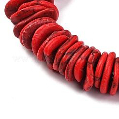 Градуированные синтетические бирюзовые бусины&nbsp;G-A237-01H