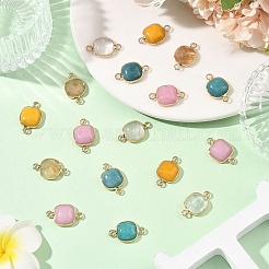 10 шт. 5 стиля подвески-коннекторы из тигровой кожи&nbsp;G-YW0002-75