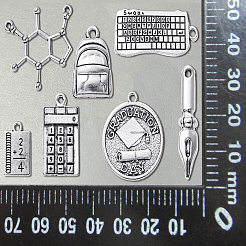 100шт 10 стиля подвески из сплава в тибетском стиле&nbsp;TIBEP-CJ0001-92