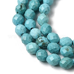 Окрашенные натуральные нити из бисера хаулит&nbsp;G-K376-F06-01