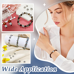 90 шт. бусины из сплава в тибетском стиле&nbsp;TIBEB-LP0001-15