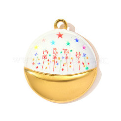 Подвески из нержавеющей стали 304 с печатью&nbsp;STAS-OY003-44G