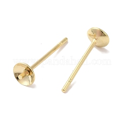 Поиск серег-гвоздиков из латуни&nbsp;KK-K383-01B-G