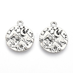 Сплавочные подвески тибетского стиля&nbsp;PALLOY-T075-204AS