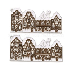 Рождественская тематическая стойка с покрытием из сплава эмали большие подвески&nbsp;PALLOY-O109-24P