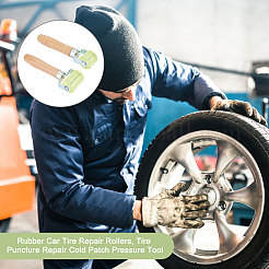 2шт 2 резиновых ролика для ремонта автомобильных шин&nbsp;TOOL-OC0001-65