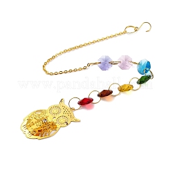 Железные висячие украшения&nbsp;AJEW-H154-04F