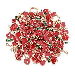 Подвески из эмали и сплава&nbsp;PALLOY-TA0002-02