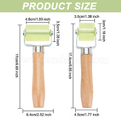 2шт 2 резиновых ролика для ремонта автомобильных шин&nbsp;TOOL-OC0001-65
