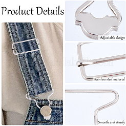 10 комплект из железной пряжки-тыквы и пряжки-линии&nbsp;DIY-BBC0002-75B-P